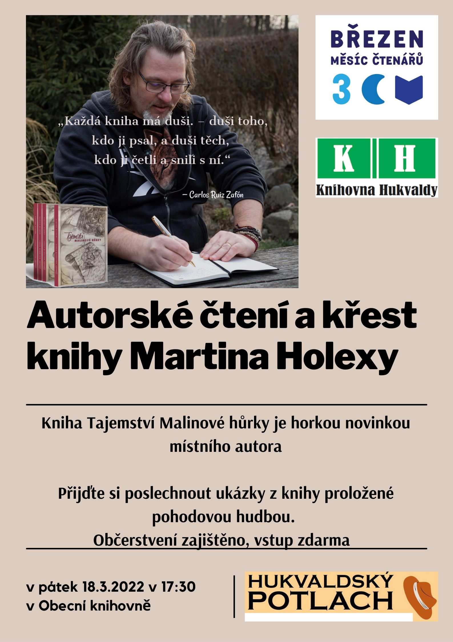 Autorské_čtení_Martin_Holexa image Autorské čtení Martin Holexa