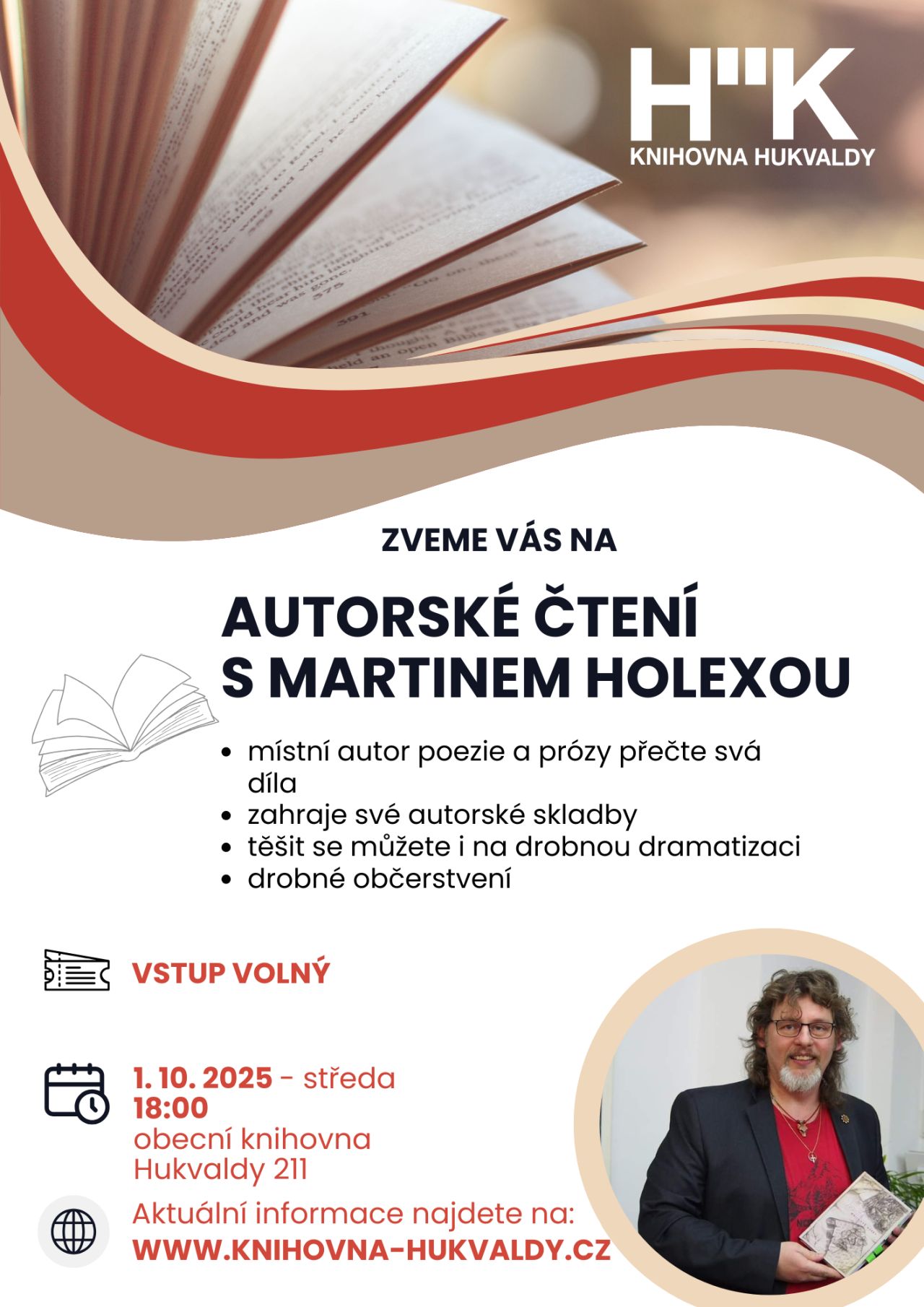 autorské_čtení_Holexa image autorské čtení Holexa