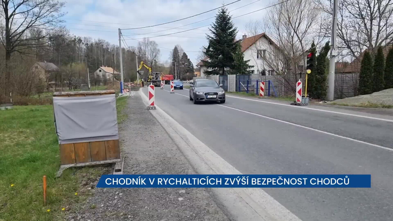 chodnik rychaltice